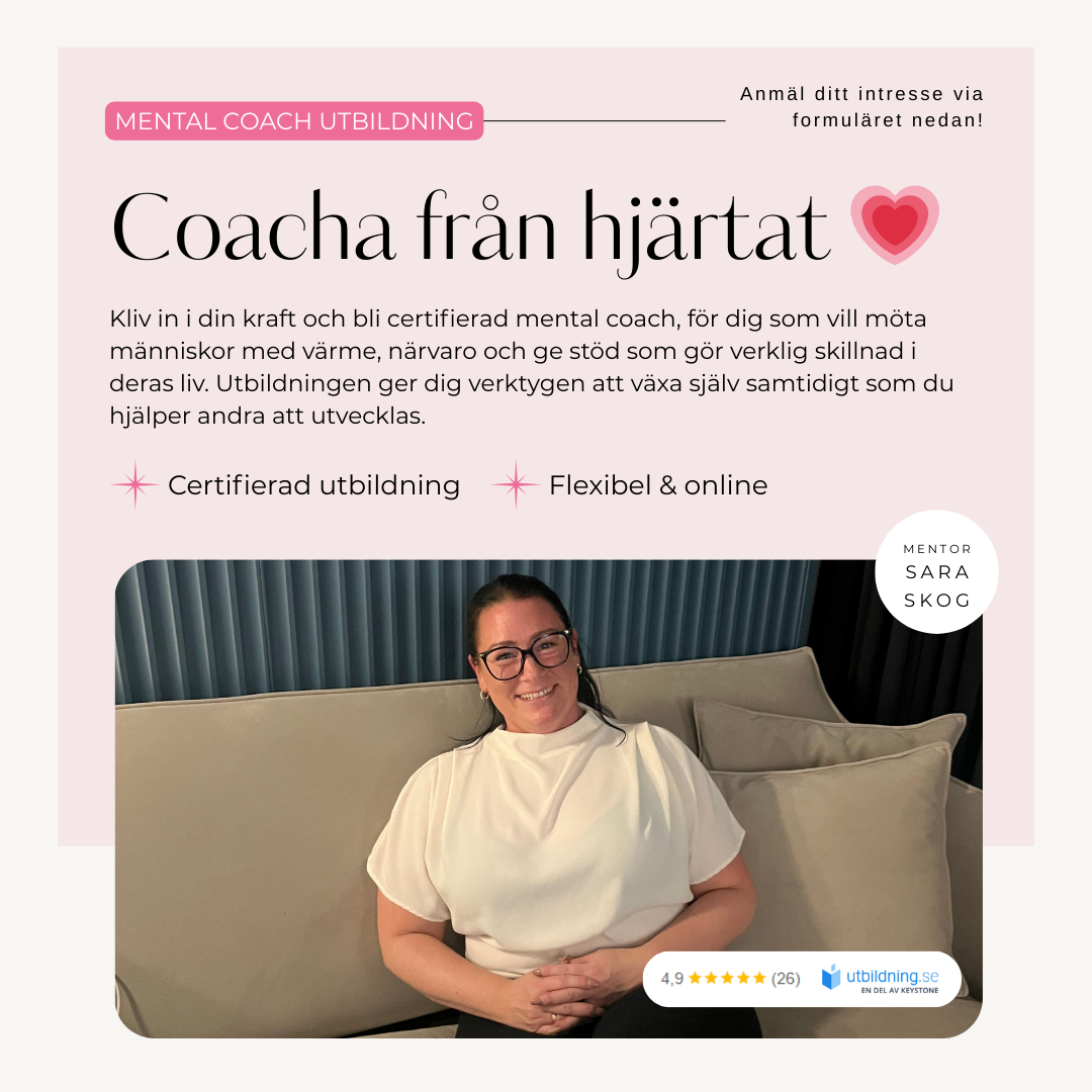Hälsomotiv mental coach training